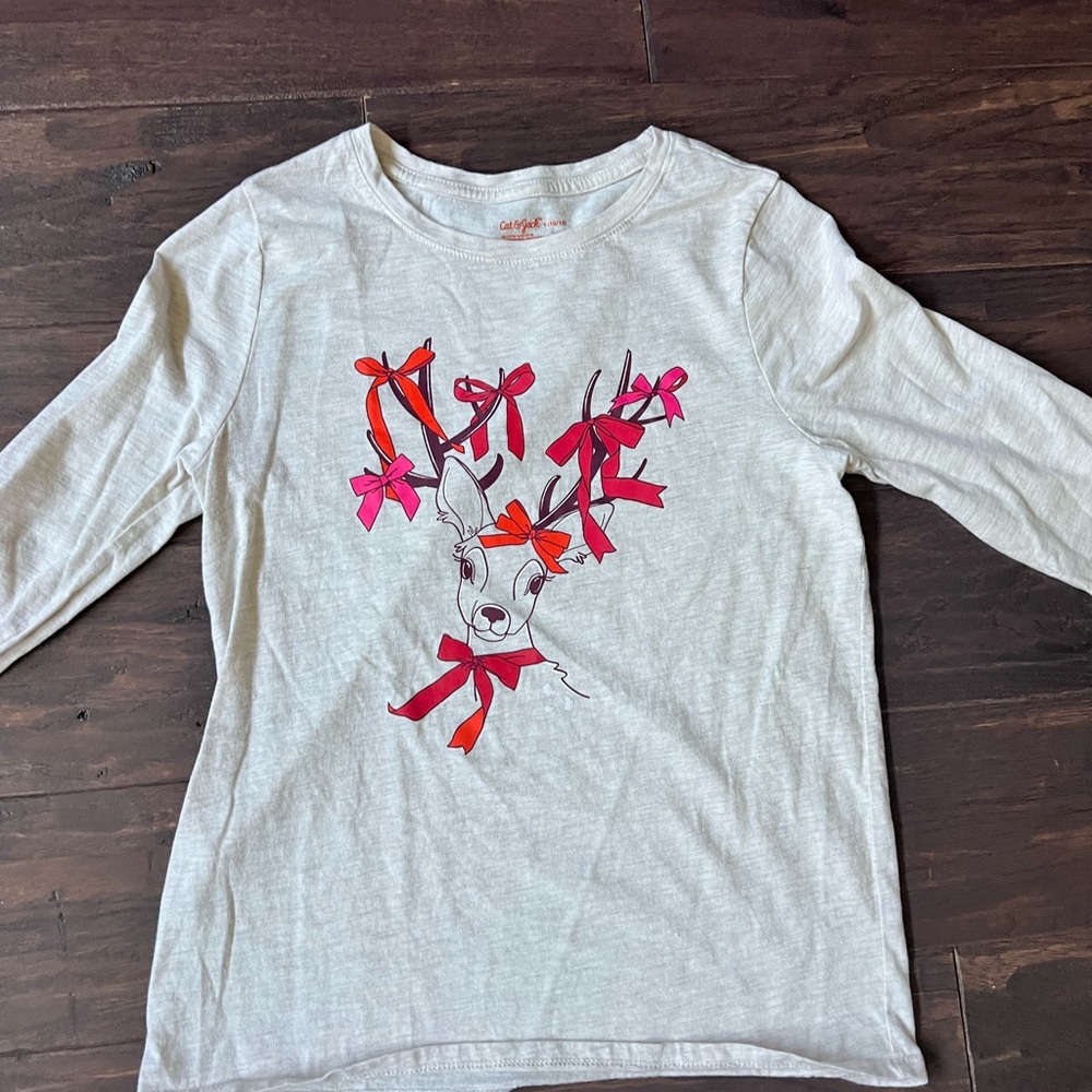 Cat & Jack 10/12 Holiday T-Shirt